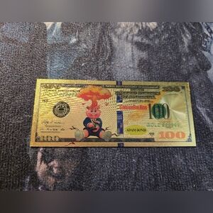 Adam Bomb Garbage Pail Kid Novelty Money